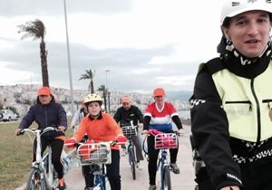 Hollandalı yatırımcılar İzmir de bisiklet turunda