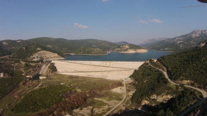 Yağışlar İzmir deki barajları doldurdu