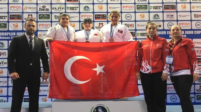 Judocu Yağmur, İzmir in gururu oldu