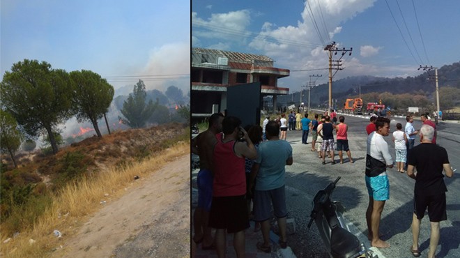 İzmir i serinleten haber: Yangın kontrol altına alındı!