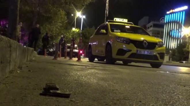 İzmir de yarışçı terörü! Taksiciyi ağır yaraladılar