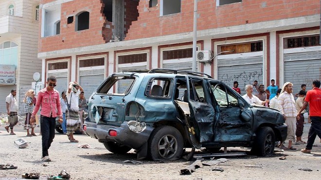 Yemen de bomba yüklü araçla saldırı: 45 ölü, 60 yaralı