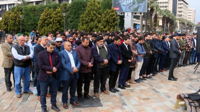 Yeni Zelanda da hayatını kaybedenler için İzmir de gıyabi cenaze namazı