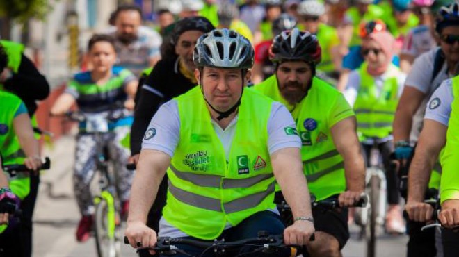 Yeşilay İzmir den sağlık için bisiklet turu