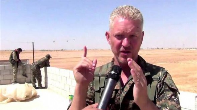 YPG ye katılan İngiliz aktör Tabka da ortaya çıktı