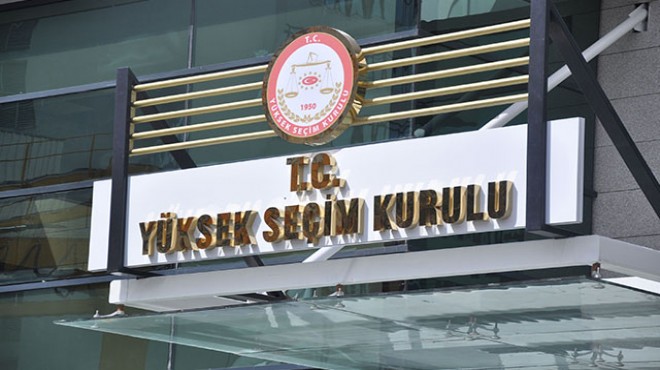 YSK dan AK Parti nin başvurusu ile ilgili karar