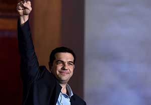 Yunanistan da solcu Syriza dan büyük zafer
