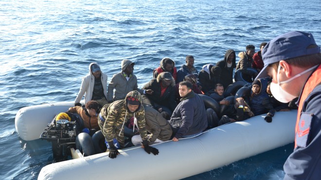 Yunanistan dan geri itilen 34 sığınmacı kurtarıldı