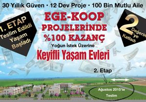 Ege-Koop tan fuara özel iki muhteşem kampanya