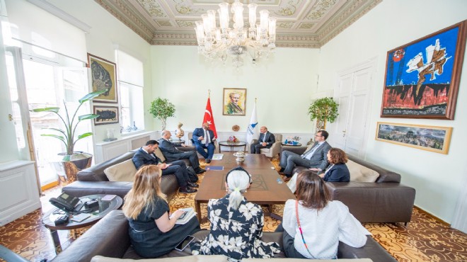 İngiltere’nin İstanbul Başkonsolosu ndan Başkan Soyer’e ziyaret