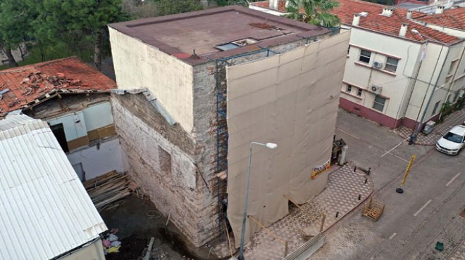 Manisa Sarayı ndan kalan tek yapı Fatih Kulesi restore ediliyor