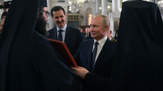  Putin ve Esad, Trump la dalga geçti 