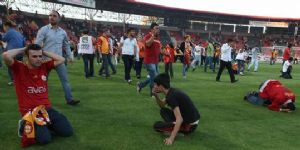 Antep’te ortalık karıştı: Galatasaray taraftarı sahada!