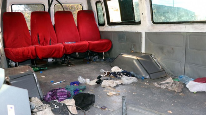 15 kişilik minibüsten 2 si ölü 72 göçmen çıktı!