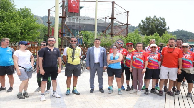 16. Gökova Bisiklet Turu nda Marmaris etabına ulaşıldı