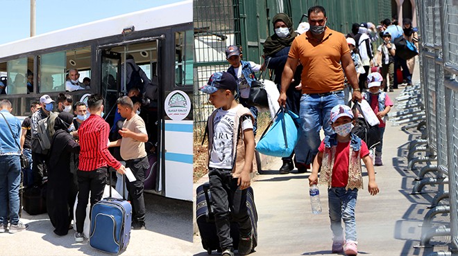 18 bin Suriyeli bayram tatili için ülkesine gitti