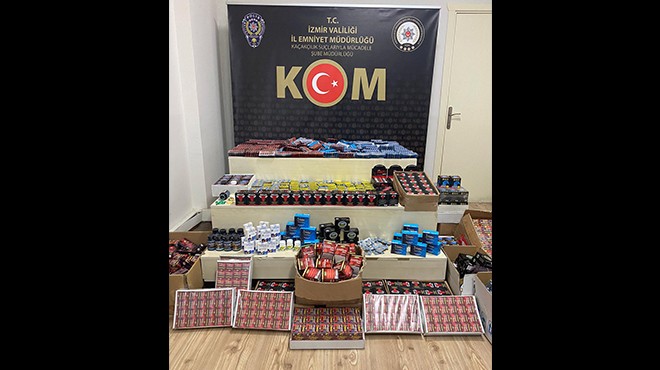 20 bin 572 cinsel uyarıcı ilacı İzmir de ele geçirildi