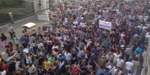 Taksim’de binler Lice için yürüyor 