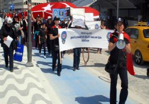 İzmir’de 169.yıl yürüyüşü: Mustafa Kemal’in polisleriyiz!