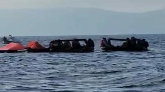46 göçmen kurtarıldı... Denizde can pazarı!