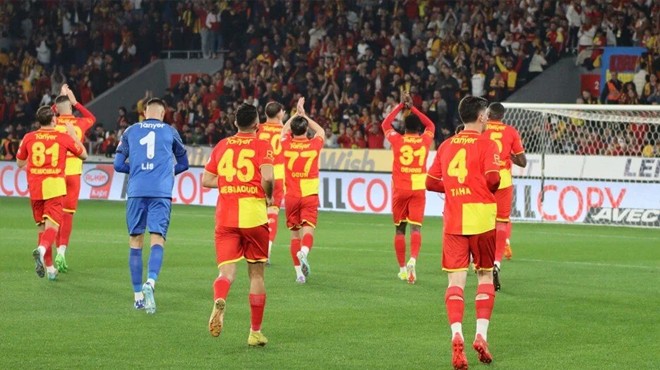 5 galibiyet yeter... Göztepe Süper Lig yolunda!