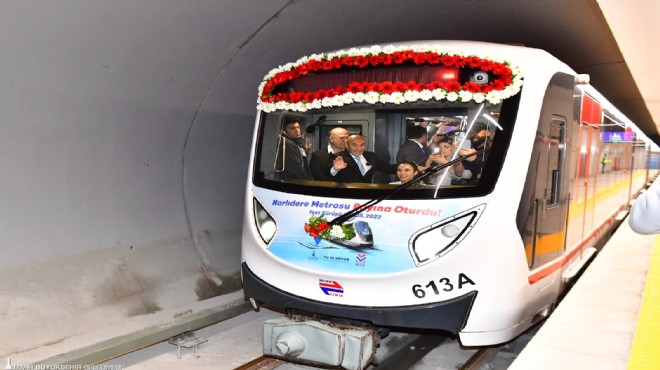 Narlıdere Metrosu ndan  7 bin 750  detayı!