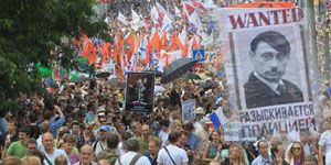 Moskova da muhaliflerden gövde gösterisi