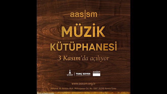 AASSM Müzik Kütüphanesi açılıyor