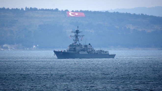 ABD, Karadeniz e gemi göndermekten vazgeçti