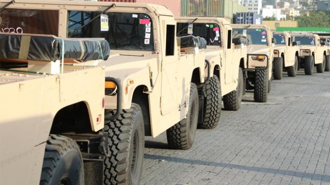 ABD, Lübnan ordusuna 150 zırhlı araç hibe etti!