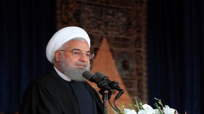 ABD nin yaptırım kararı sonrası Ruhani den açıklama