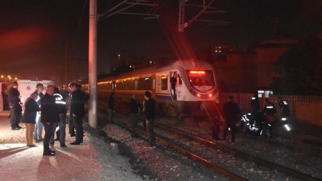 Adana da trenin çarptığı kişi yaşamını yitirdi