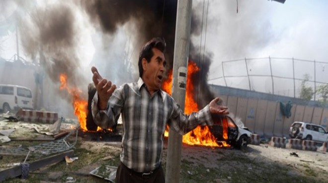Afganistan da büyük patlama: 80 ölü
