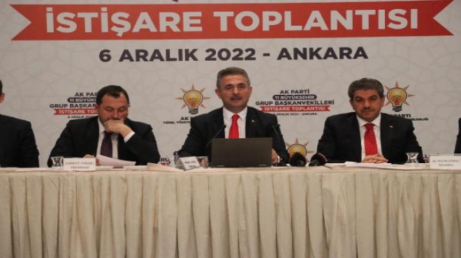 AK Parti Grup başkanvekillerinden  büyükşehir  zirvesi!