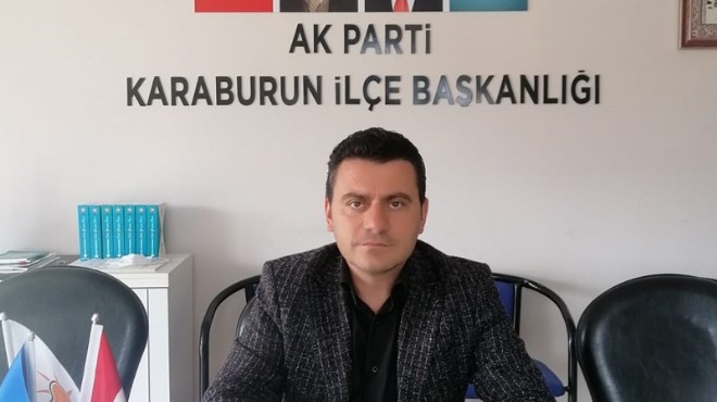 AK Parti Karaburun İlçe Başkanı Avcı’dan o iddialara yalanlama: Benim mekânım bile içkili!