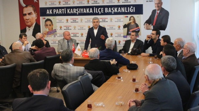 AK Parti Karşıyaka da göçmen buluşması