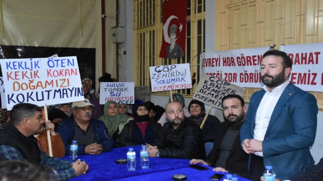 AK Parti Menderes ten  katı atık tesisi  tepkisi ve Başkan Kayalar a  tavır al  çağrısı!