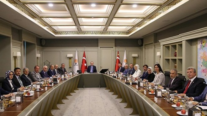 AK Parti MYK sı Erdoğan başkanlığında toplandı!