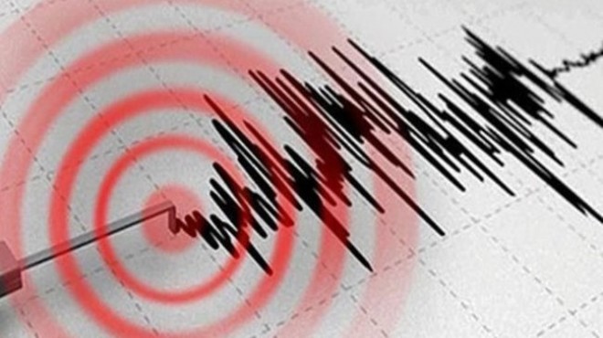 Akdeniz de 5,4 büyüklüğünde deprem