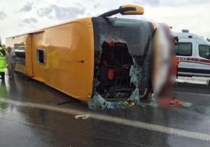 Flaş! İzmir’de feci kaza: İki otobüs çarpıştı... 