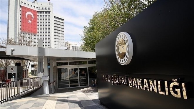 Ankara Büyükelçisi Bakanlığa çağrıldı