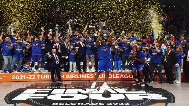 Anadolu Efes ikinci kez Avrupa şampiyonu!