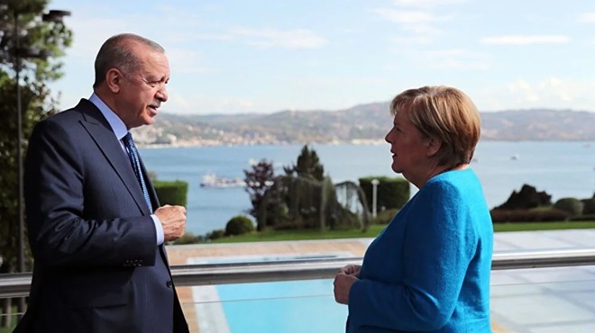 Angela Merkel den Türkiye ye veda ziyareti