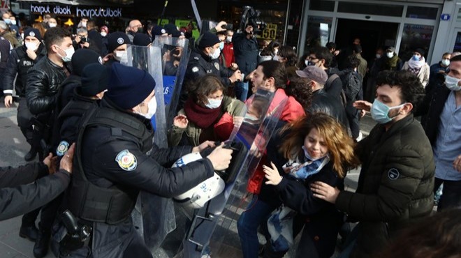 Ankara da  Boğaziçi  eylemi: 69 gözaltı