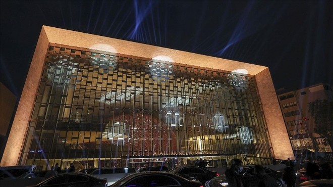 Atatürk Kültür Merkezi resmen açıldı