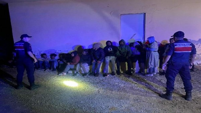 Avrupa hayali yarım kaldı: 27 kaçak göçmen yakalandı