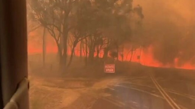 Avustralya daki yangınlarda 15 bin hektar alan zarar gördü
