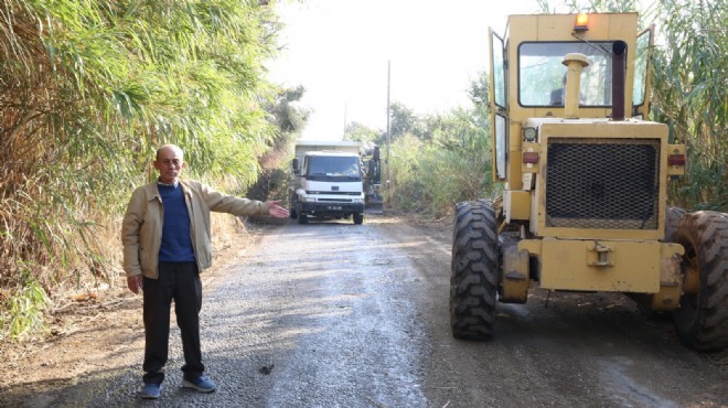 Aydın Büyükşehir Belediyesi, 20 mahallenin kullandığı yolu temizliyor