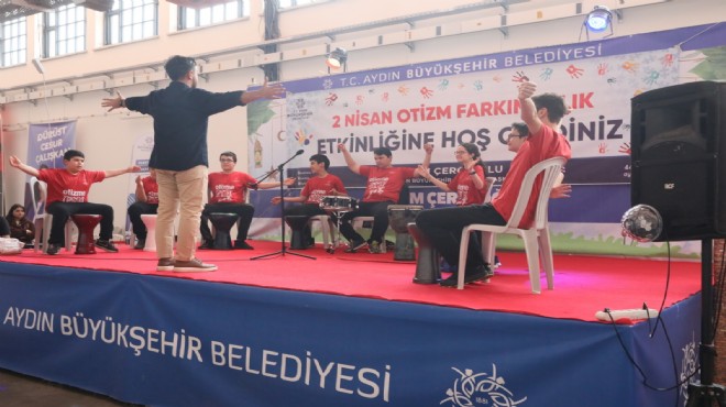 Aydın Büyükşehir Belediyesi’nden otizm farkındalığı etkinliği