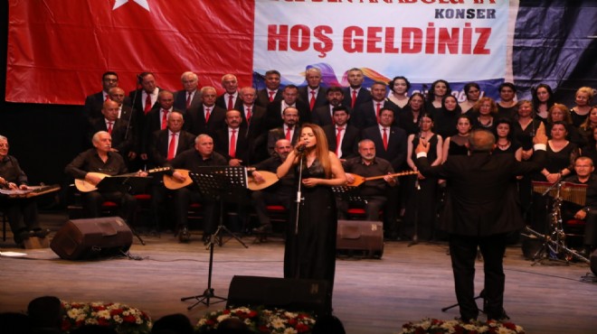 Aydın Büyükşehir den  Ege den Anadolu ya  konseri